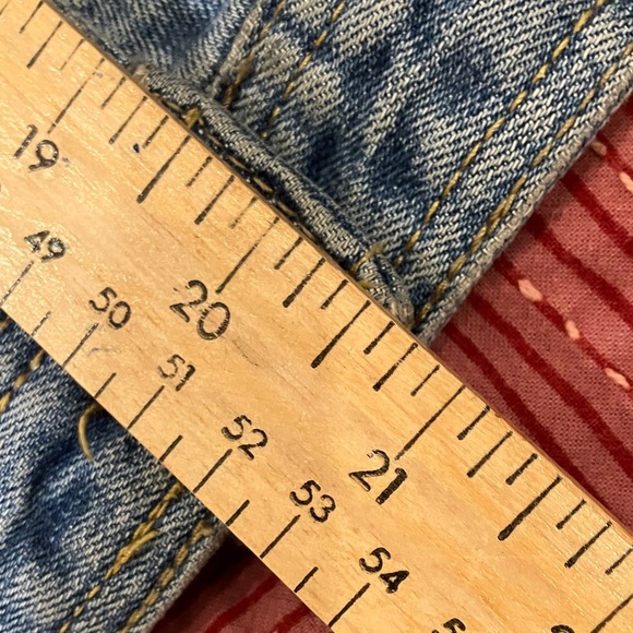 Zara large size Premium Wash distressed Denim Jacket - Picture 13 of 16